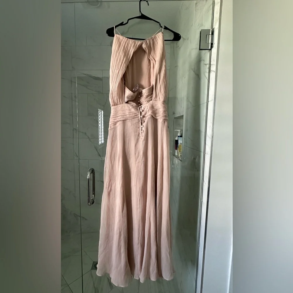 Pink Ruffle Dress - Picture 2 of 2